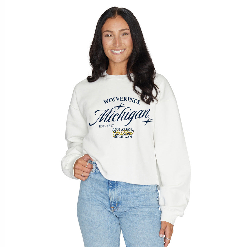 University of Michigan Wolverines Crewneck