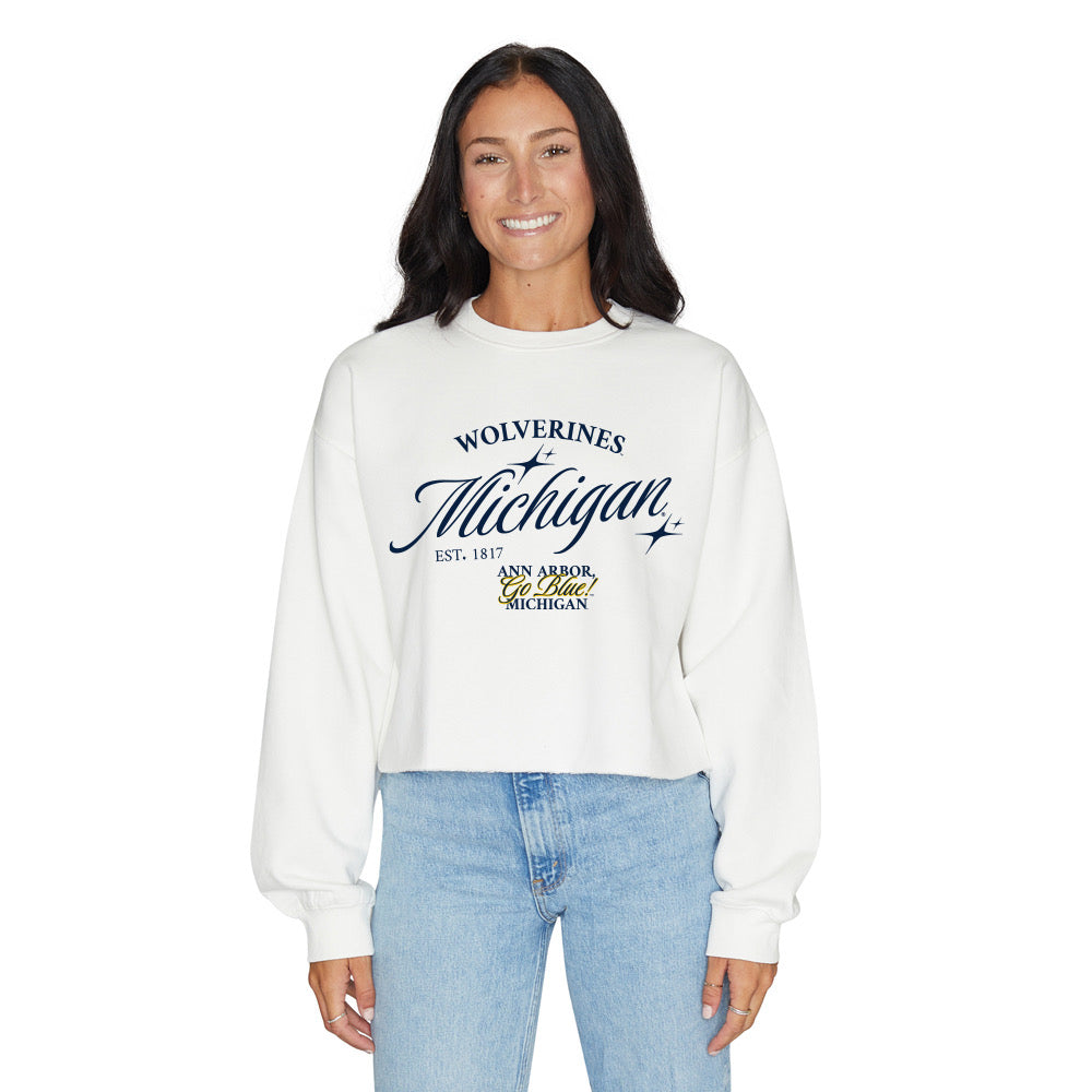 University of Michigan Wolverines Crewneck