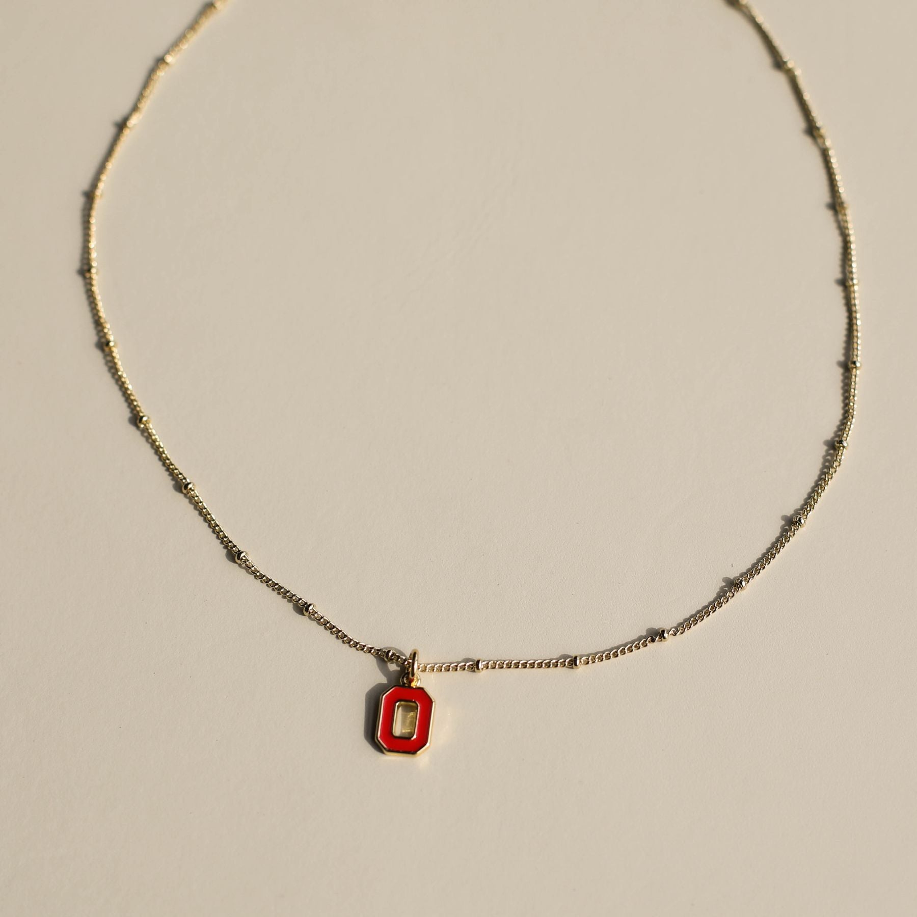 Ohio State University Charm Necklace