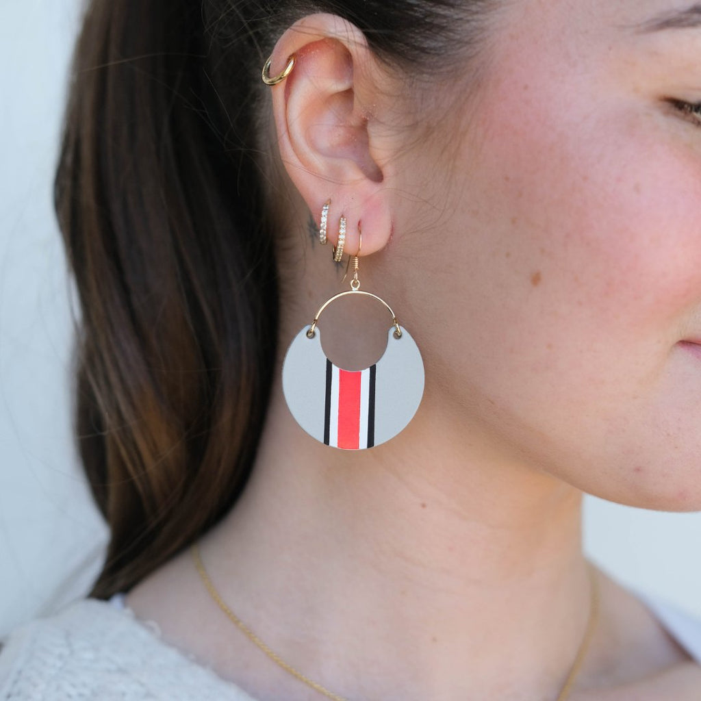 Ohio State University Helmet Stripe Nina
