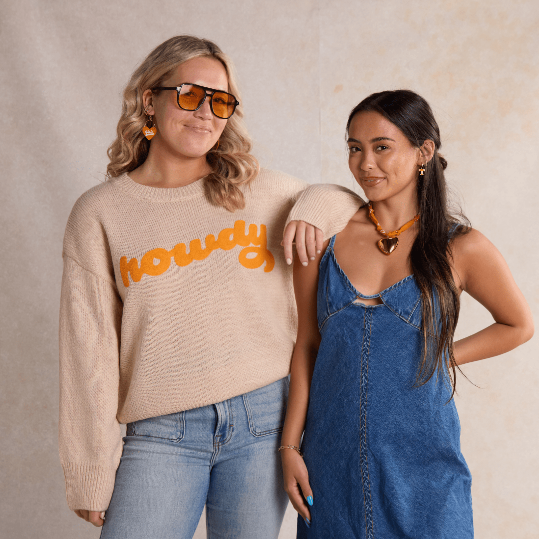 Orange Bandana Necklace