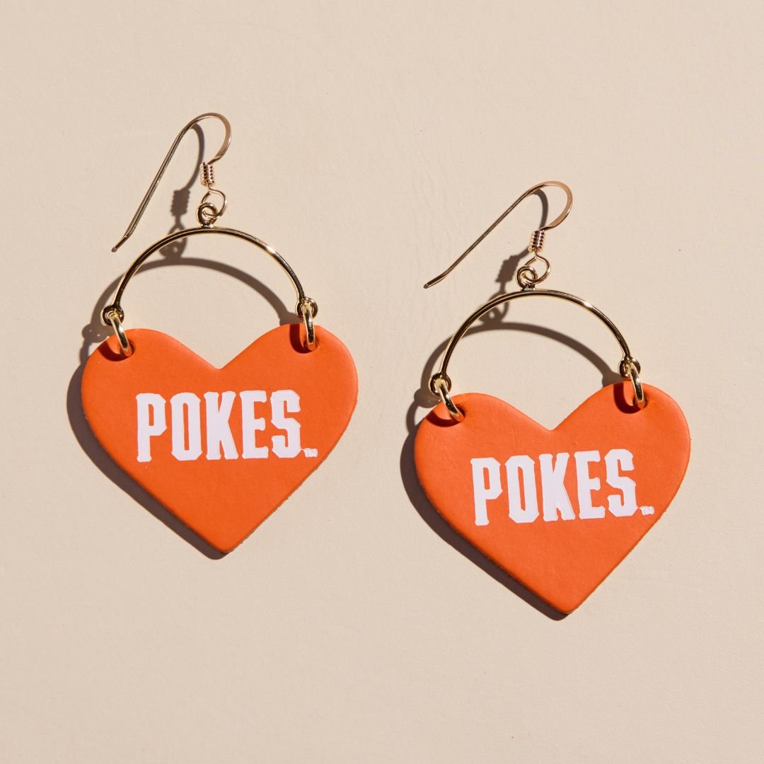 Orange Oklahoma State University Pokes Lover