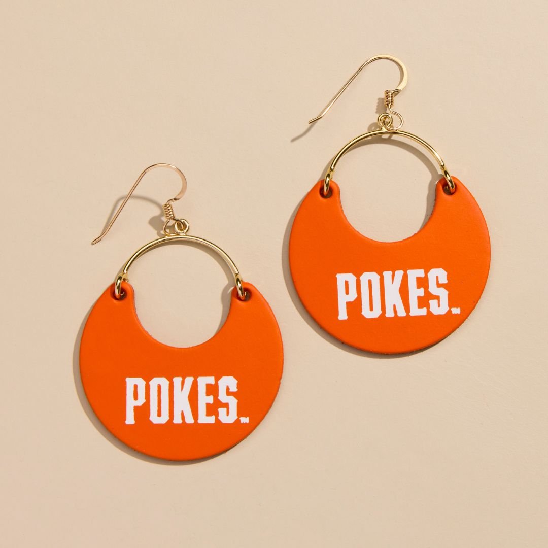 Orange Oklahoma State University Pokes Ninas