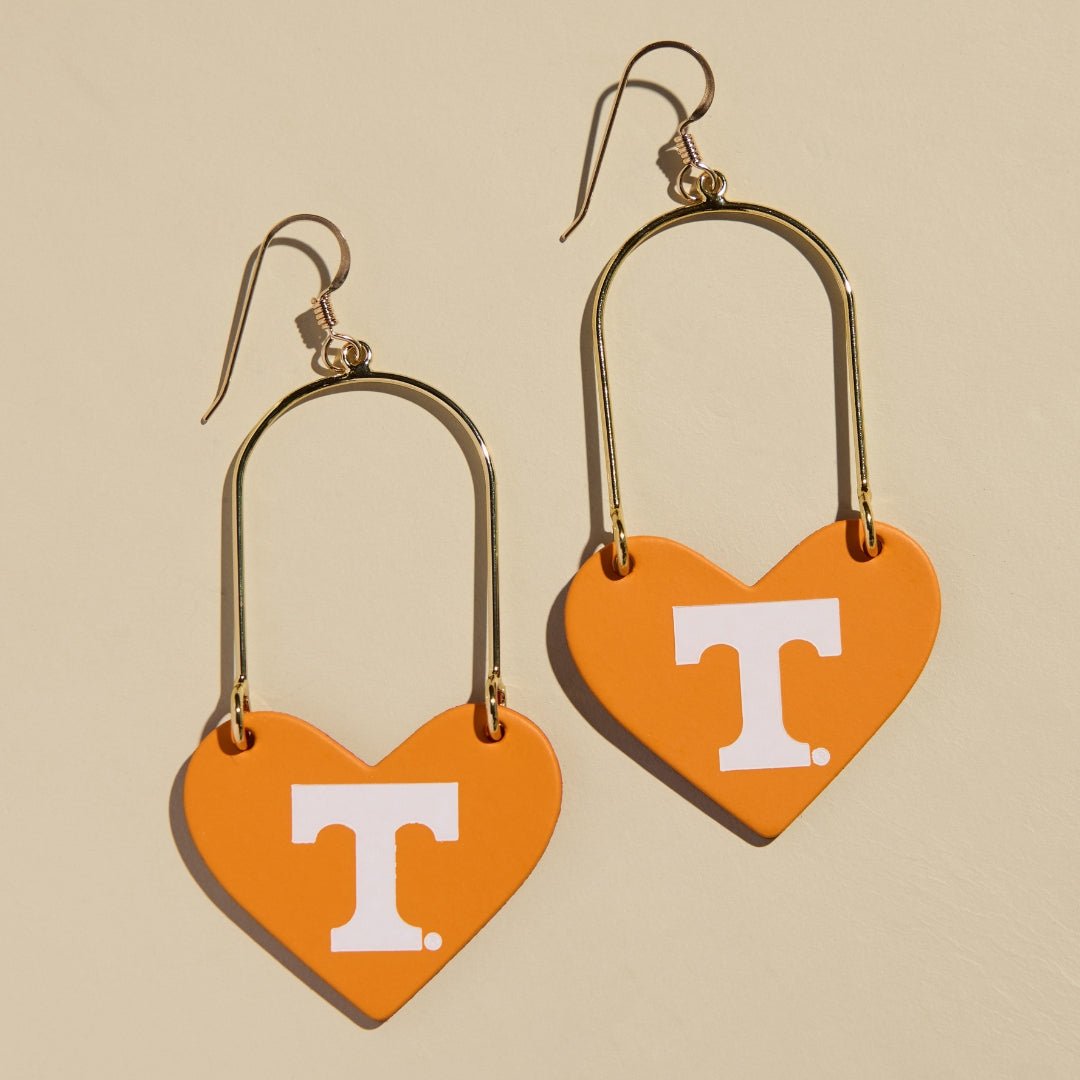 Orange University of Tennessee Logo Heartthrobs