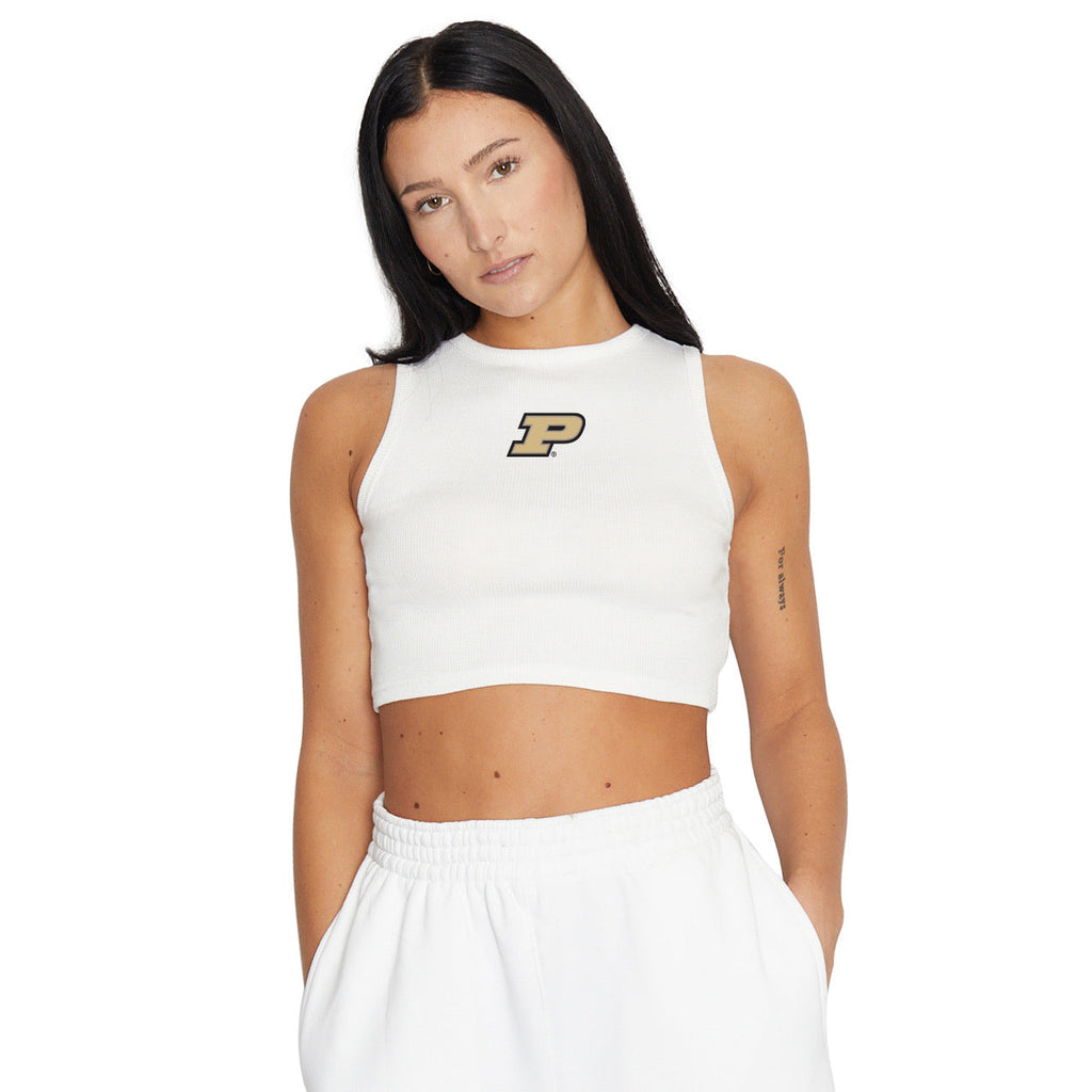 Purdue Touchdown Ribbed Tank