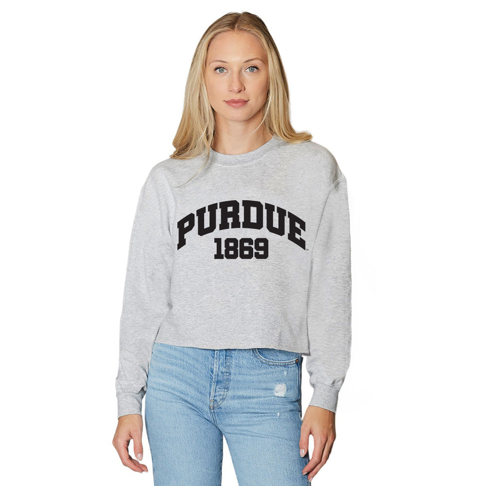 Purdue Established Crewneck