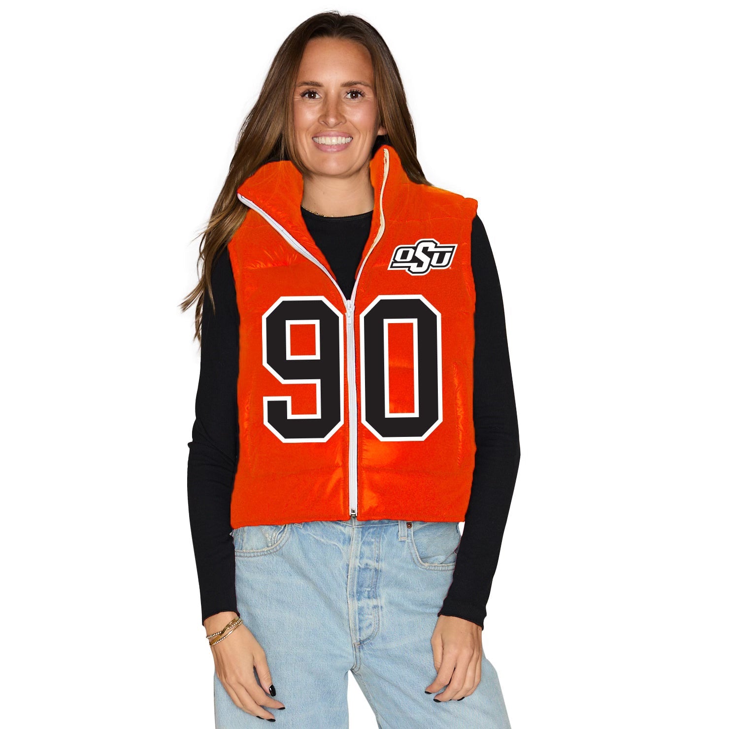 Oklahoma State Puffer Vest