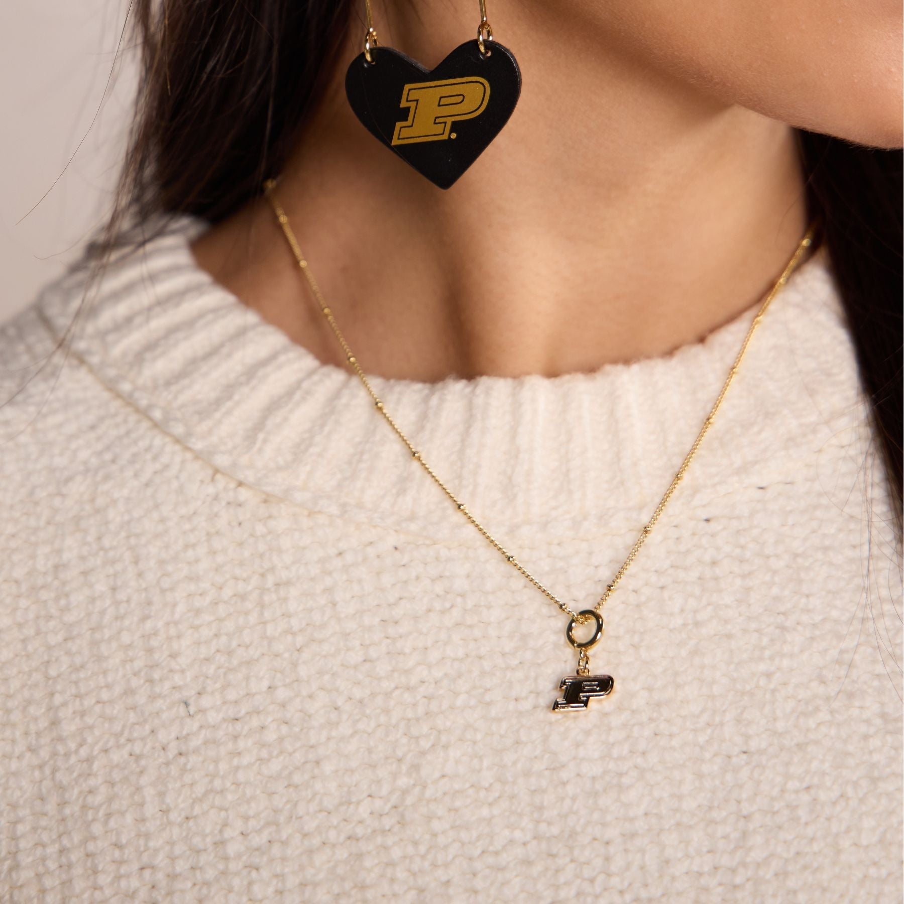 Purdue University Charm Necklace