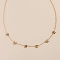 Purdue University Initial Necklace