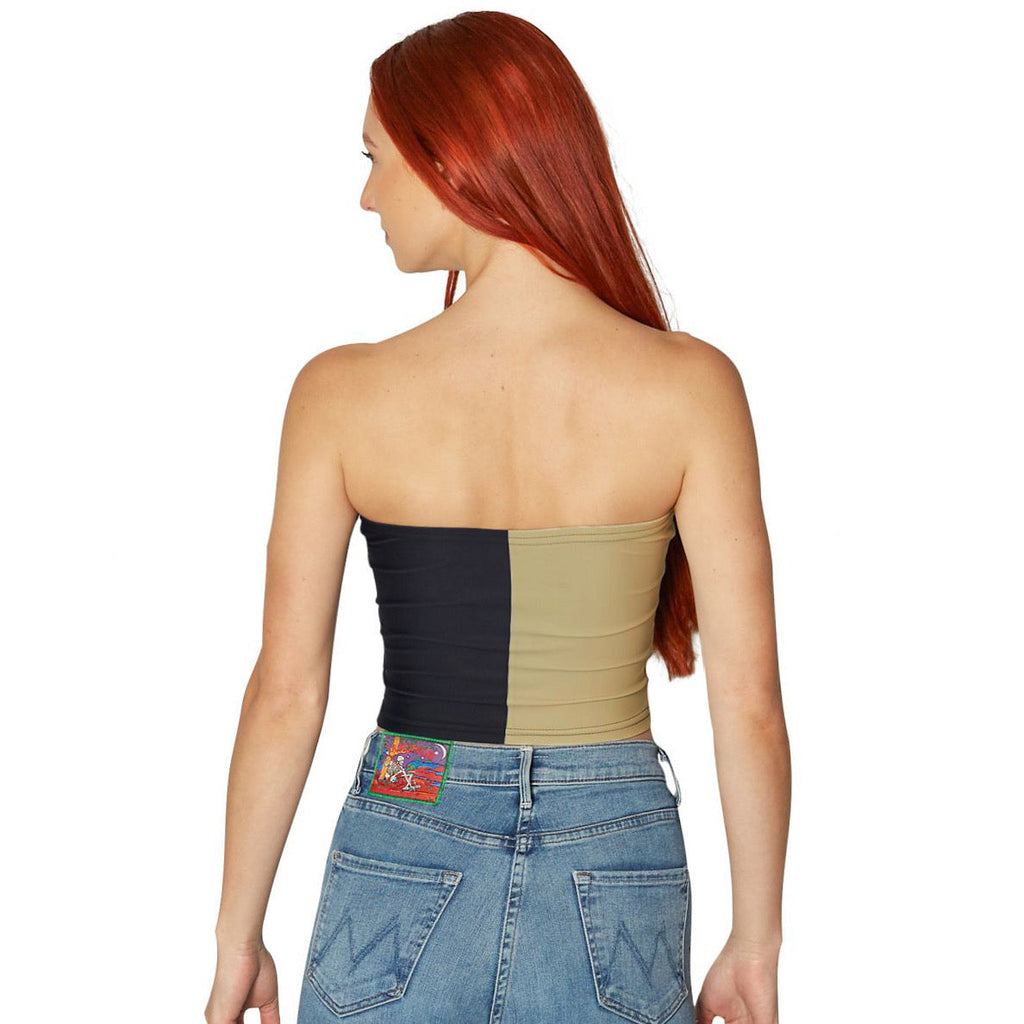 Purdue Two Tone Tube Top