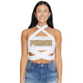 Purdue White Way Bandeau Top