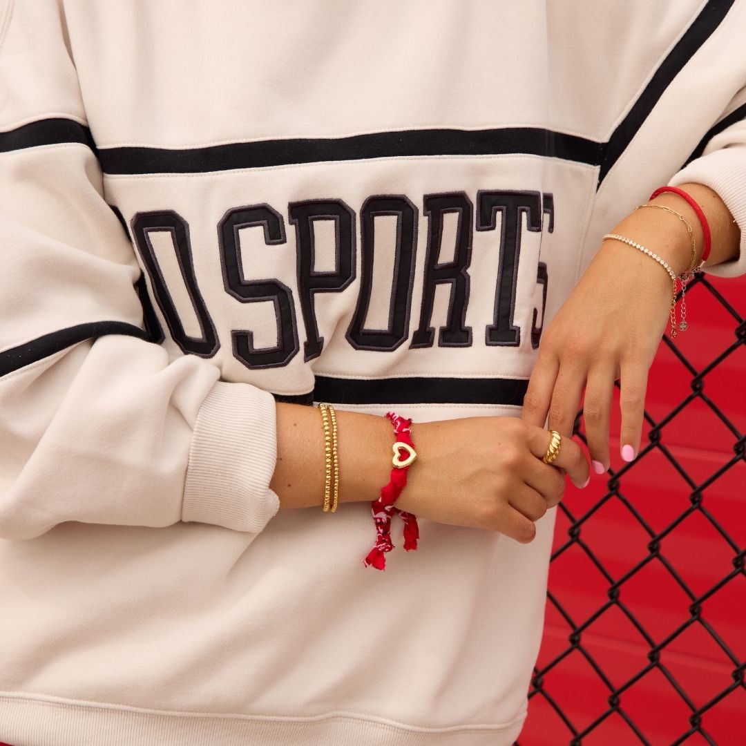 Red Bandana Bolo Bracelet
