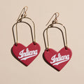 Red Indiana University Script Heartthrobs