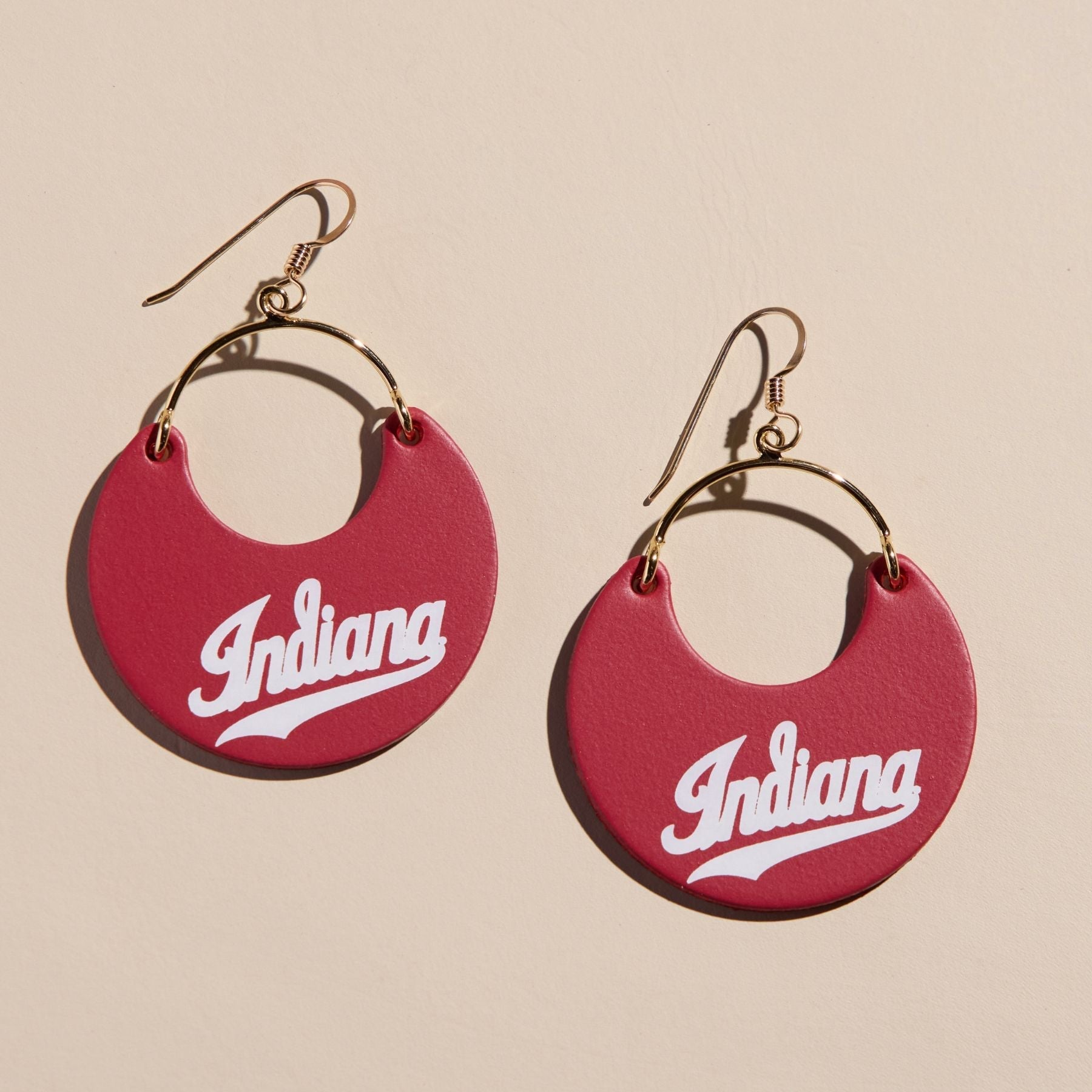 Red Indiana University Script Ninas