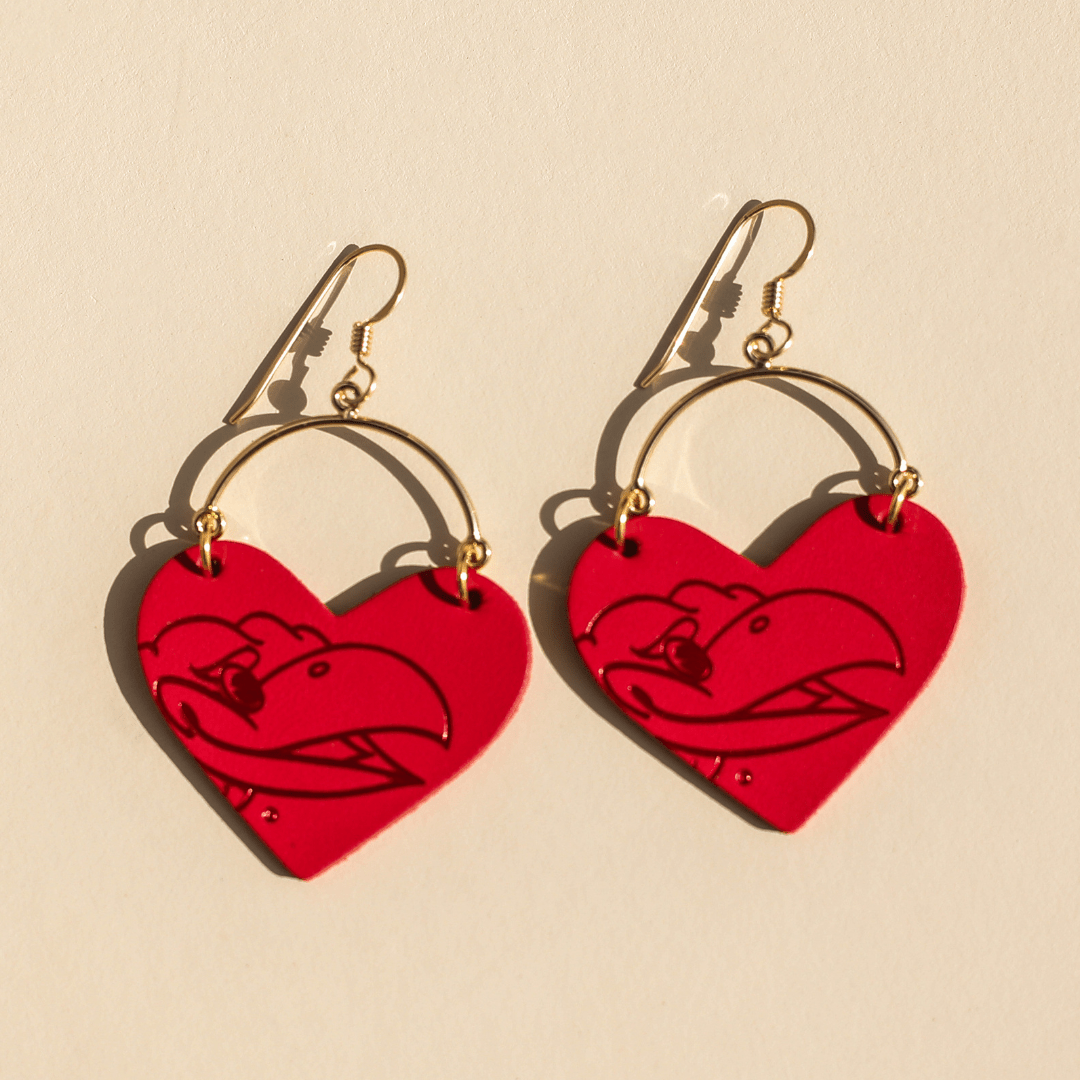 Red University of Kansas Jayhawk Lover