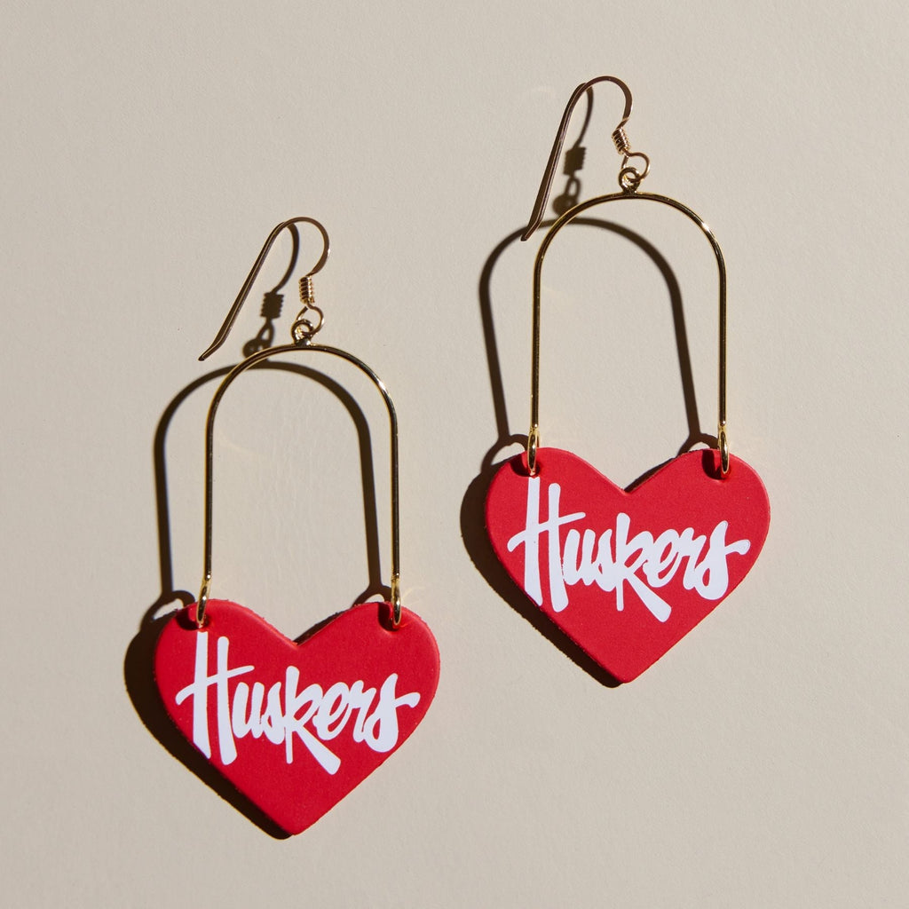 Red University of Nebraska Huskers Heartthrobs