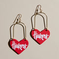 Red University of Nebraska Huskers Heartthrobs