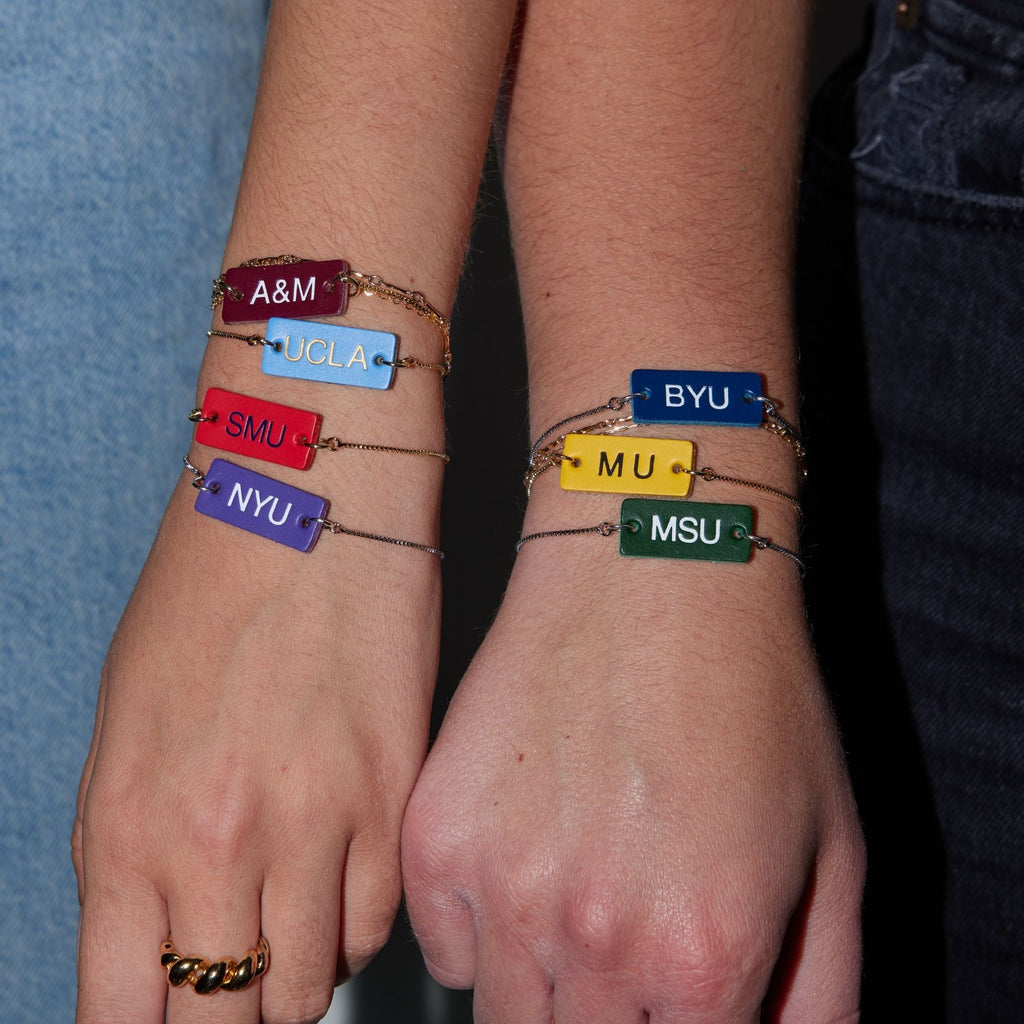 Silver Custom ID Bolo Bracelet