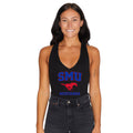 SMU Mustangs Black Bodysuit
