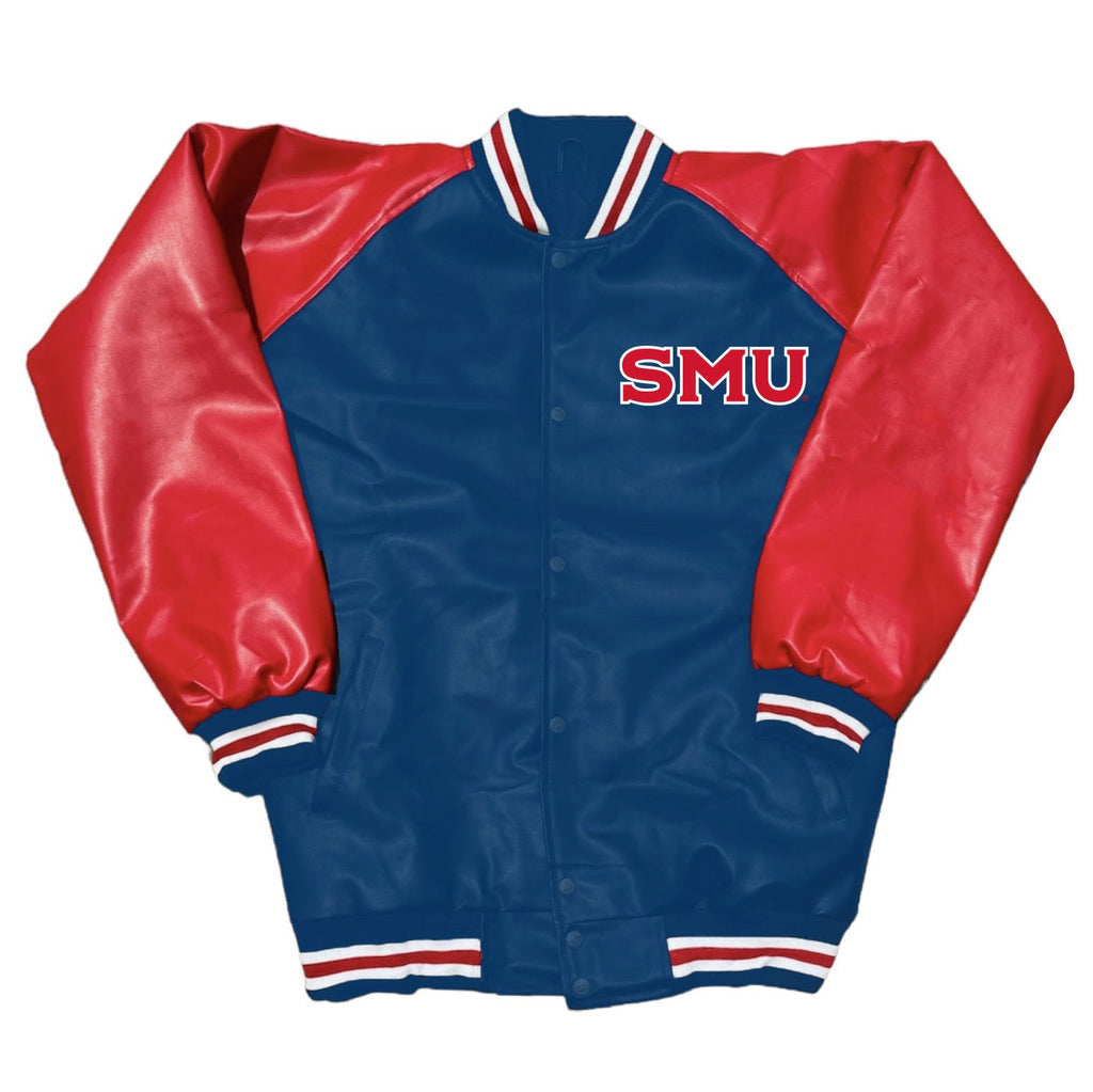 SMU Mustangs Varsity Letterman Jacket