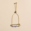 Pi Beta Phi Sorority Safety Pin Bracelet - Officially Licensed