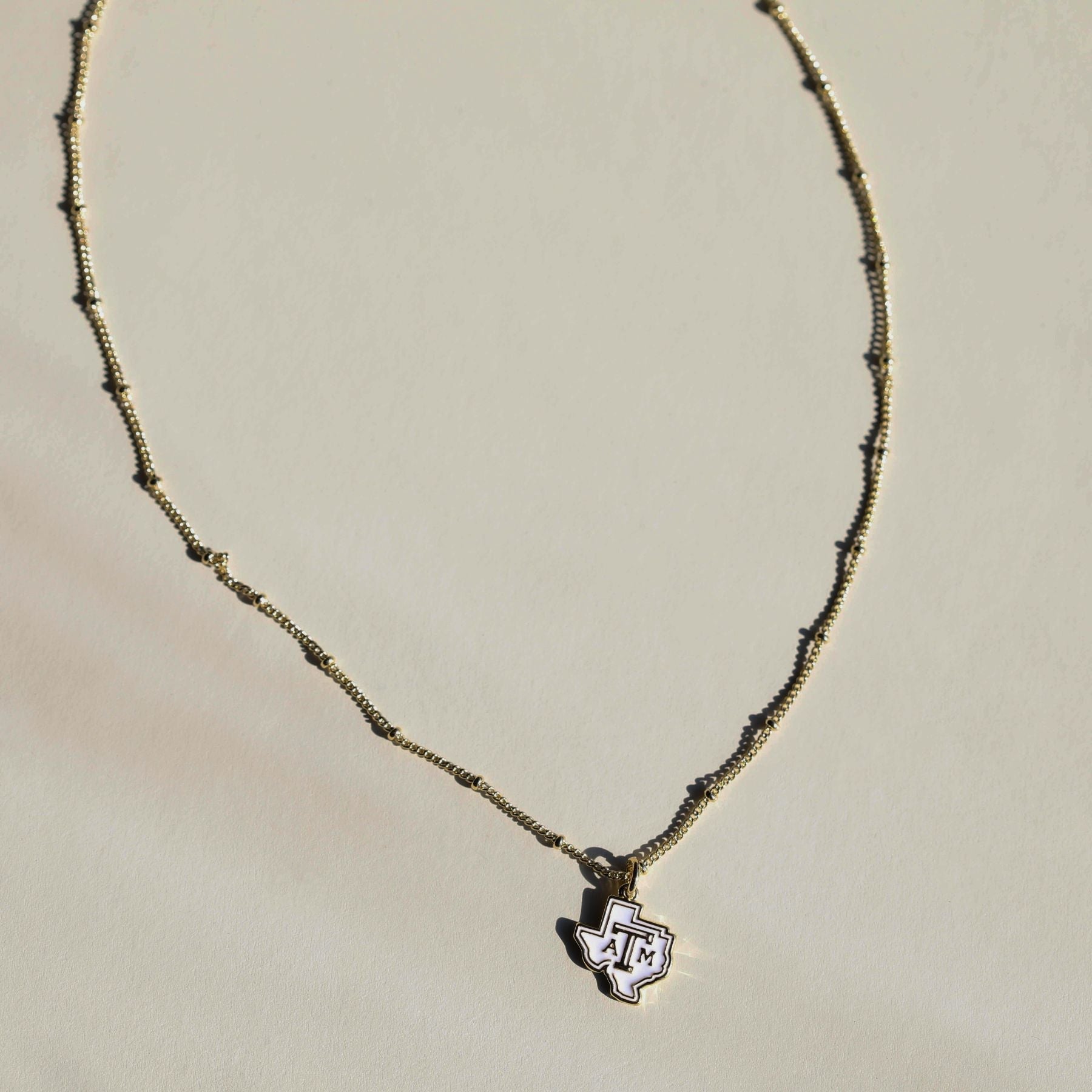 Texas A&M University Charm Necklace