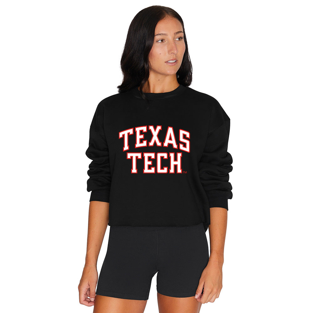 Texas Tech Black Crewneck