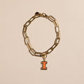 University of Illinois Charm Bracelet