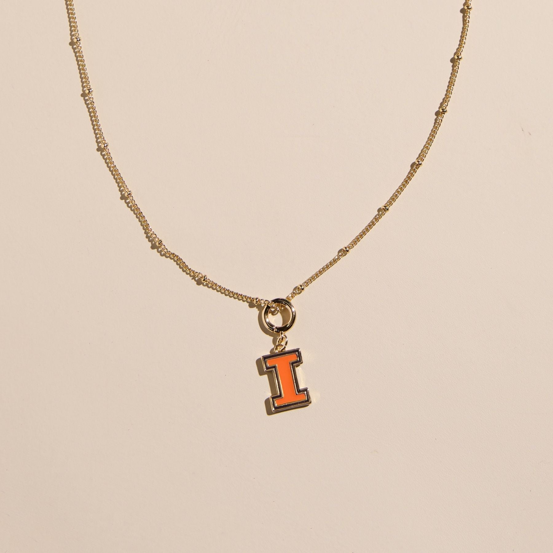University of Illinois Charm Necklace