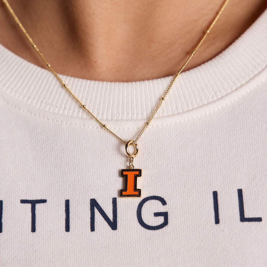 University of Illinois Charm Necklace