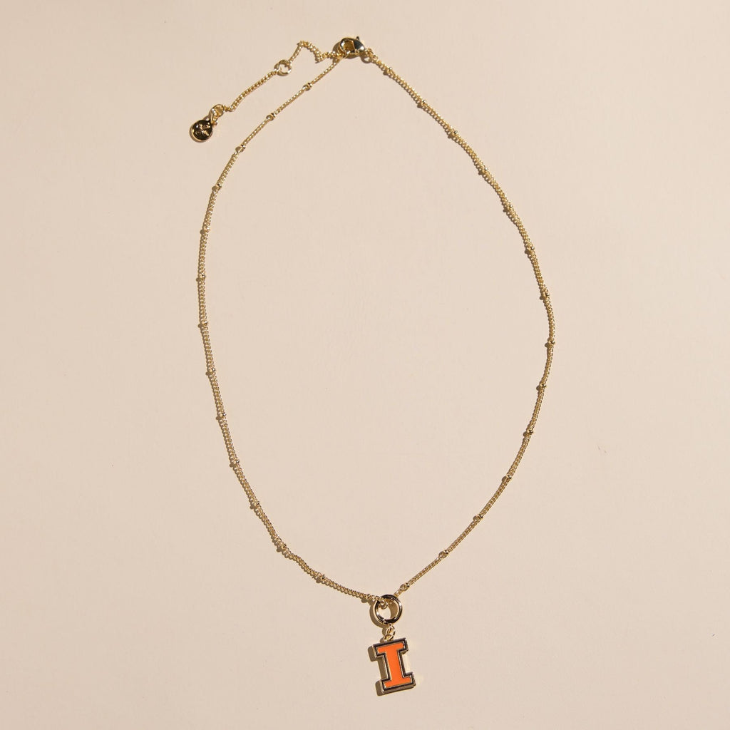 University of Illinois Charm Necklace