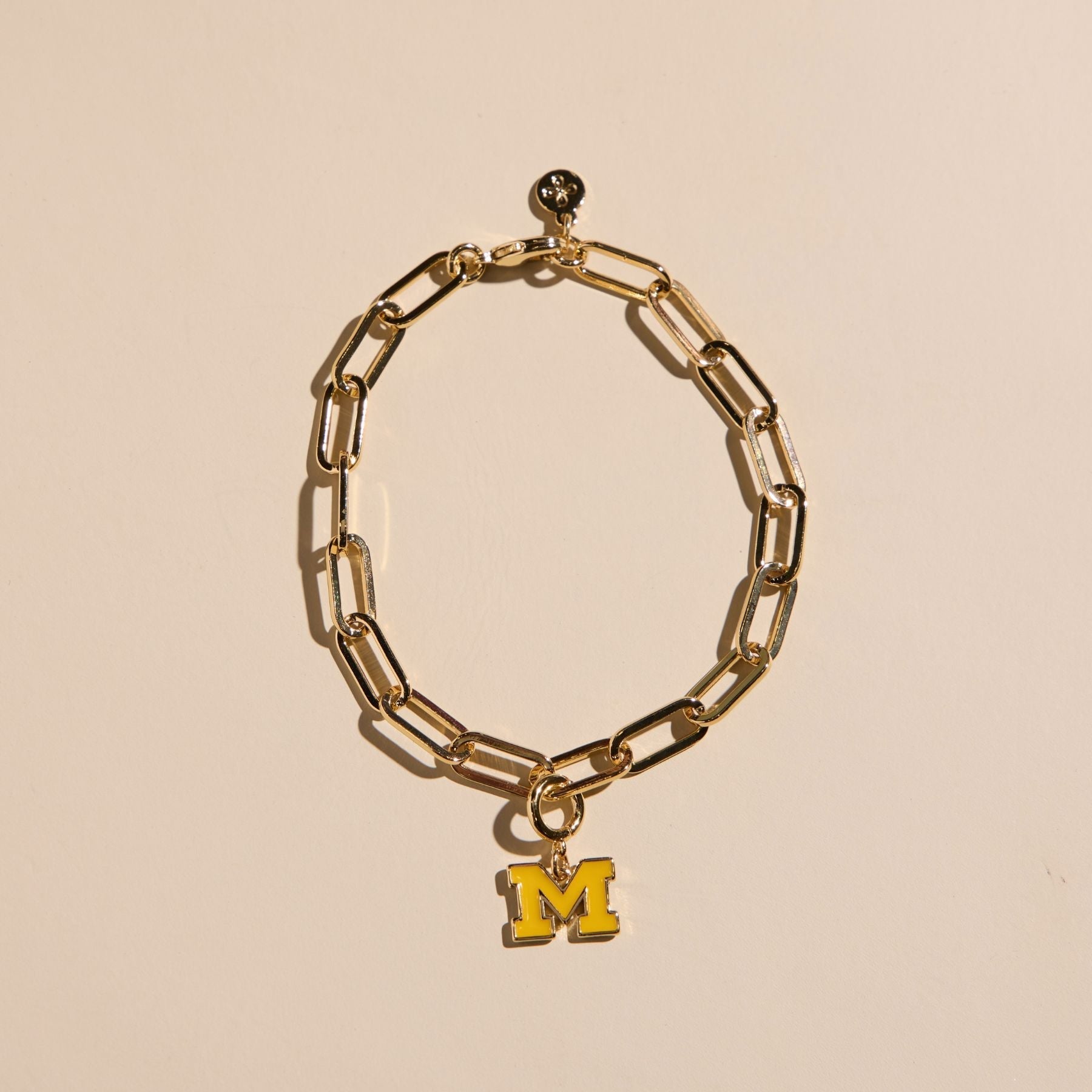 University of Michigan Enamel Charm