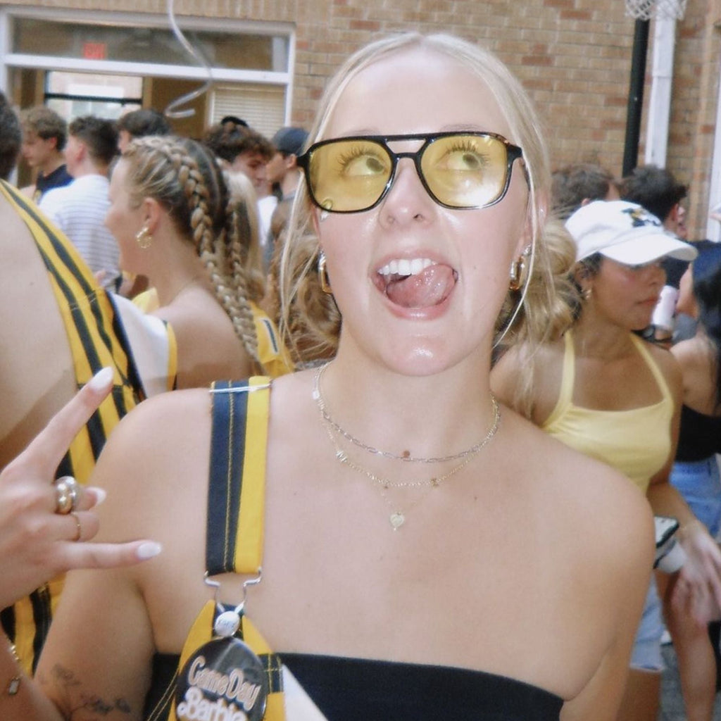 University of Missouri ZOU Initial Necklace