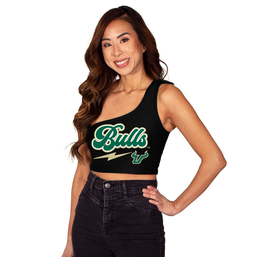 USF Lightning One Shoulder Top