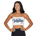 Virginia Cavaliers White Bandeau Top