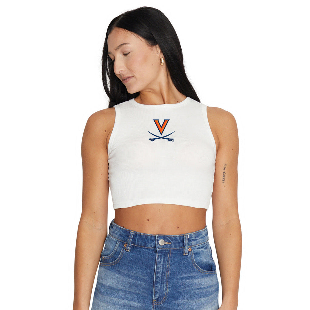 Virginia Cavaliers Touchdown Ribbed Tank
