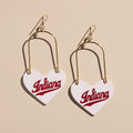 White Indiana University Script Heartthrobs