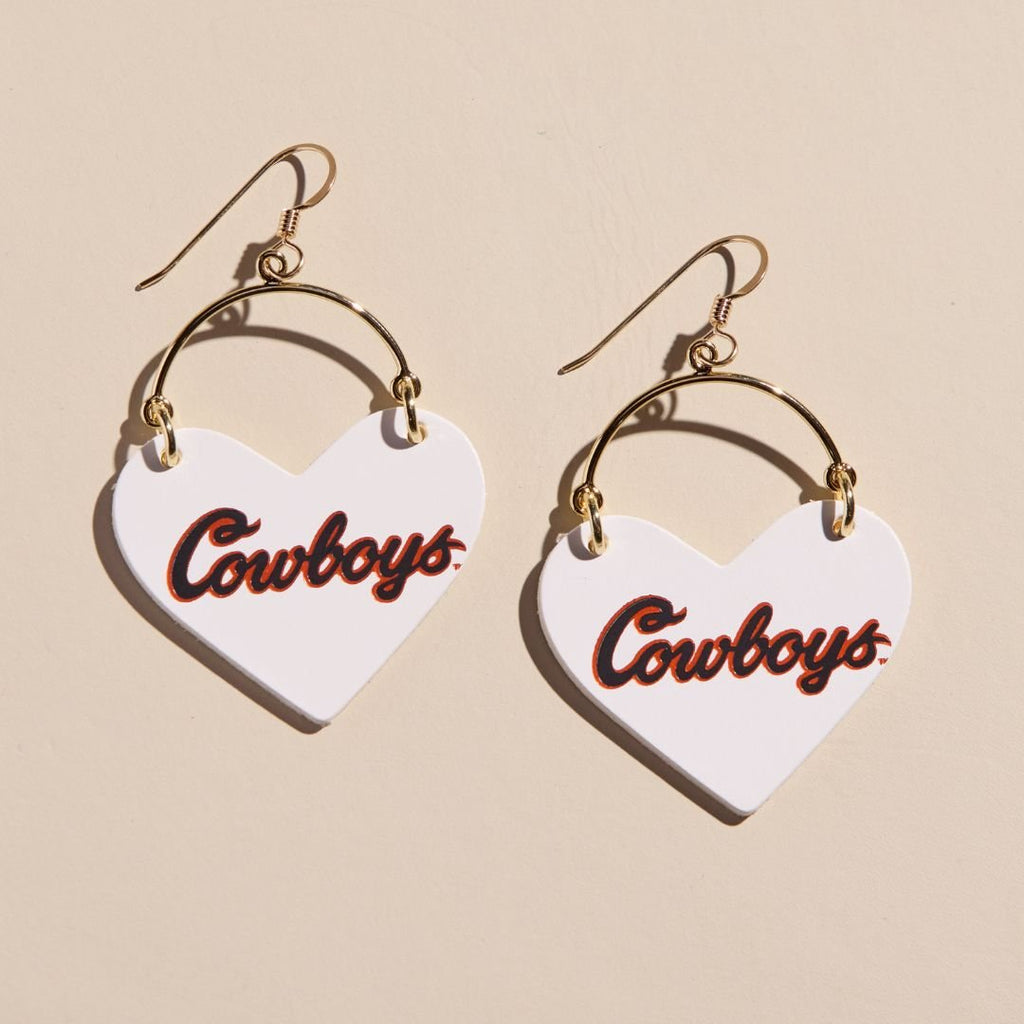 White Oklahoma State University Cowboys Lover