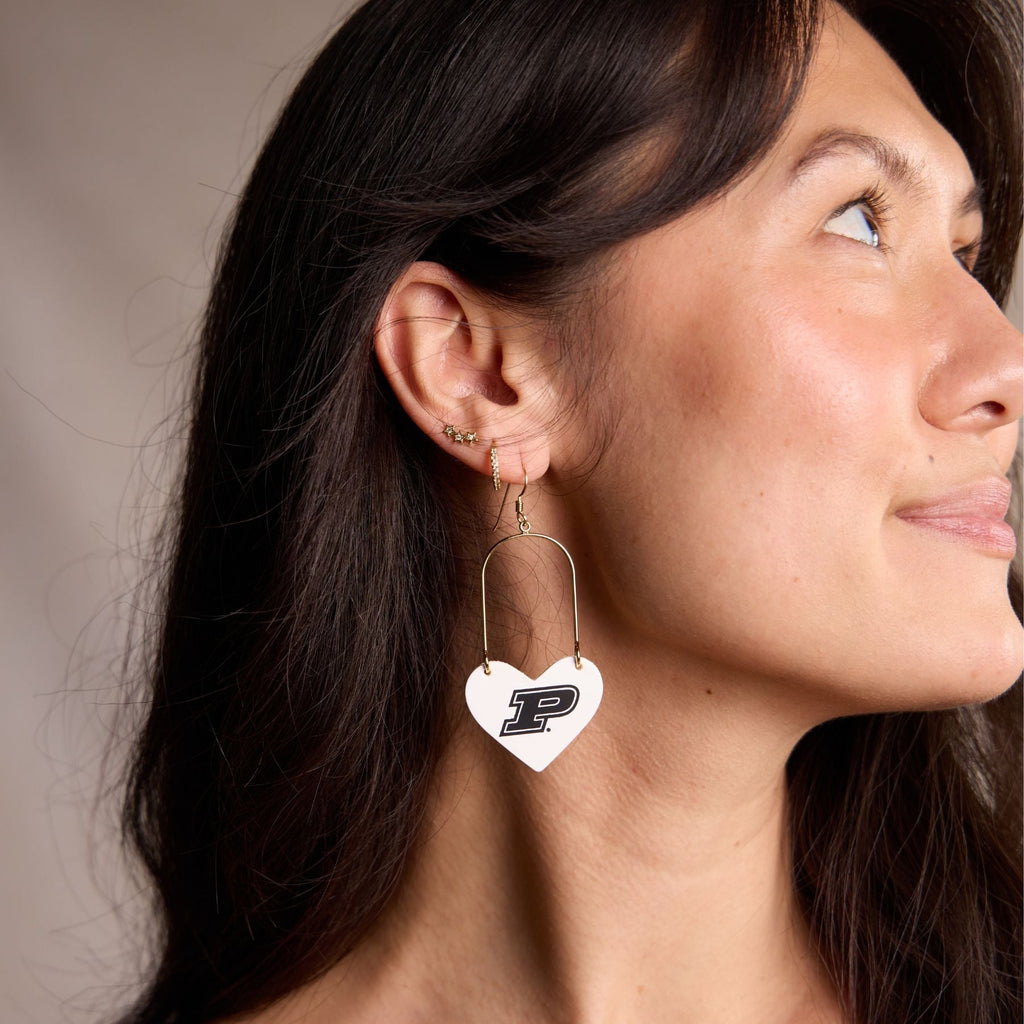 White Purdue University Heartthrobs