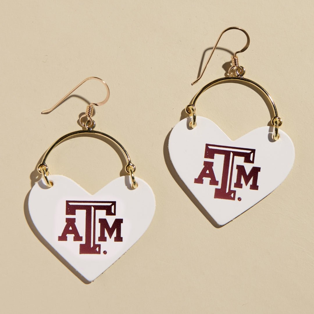 White Texas A&M University Lover