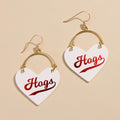 White University of Arkansas Hogs Lover