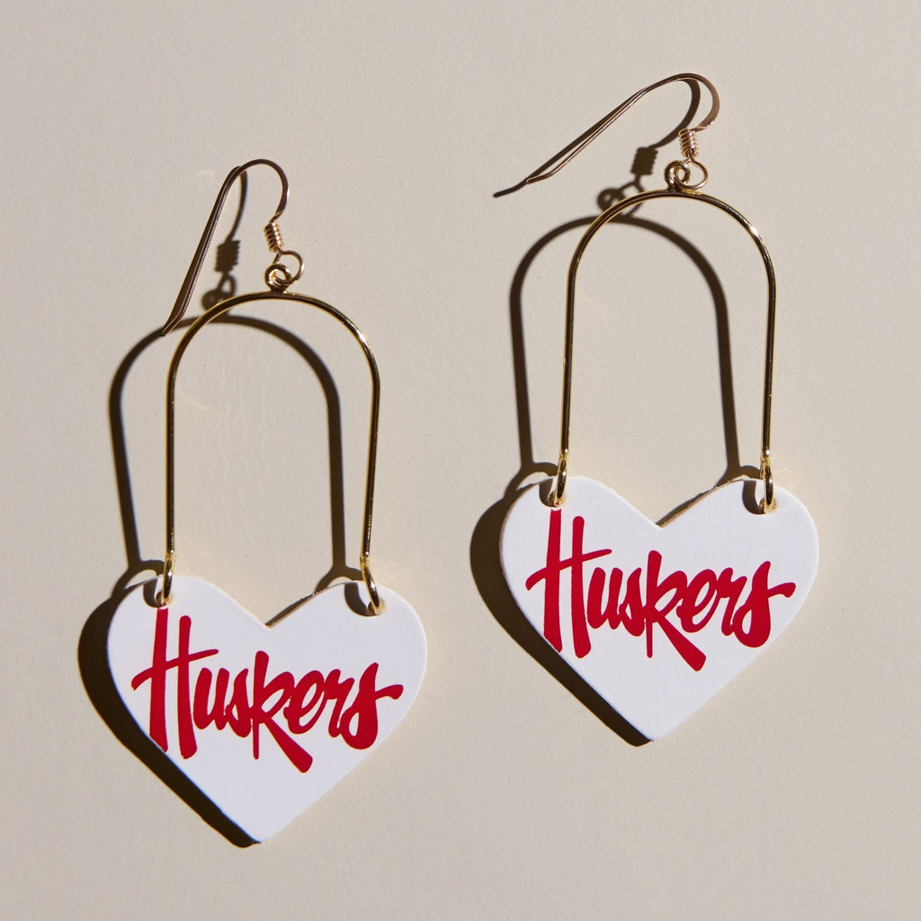 White University of Nebraska Huskers Heartthrobs
