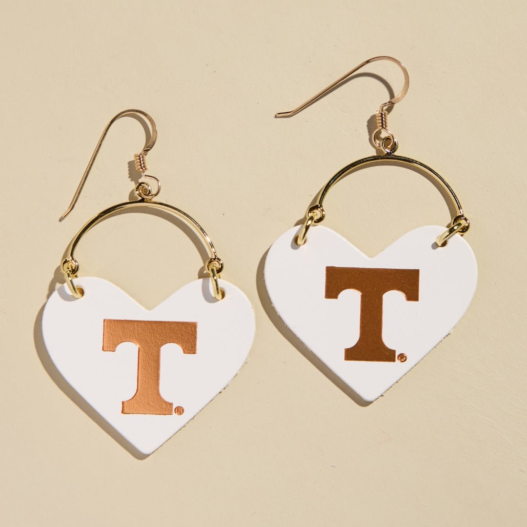 White University of Tennessee Logo Lover