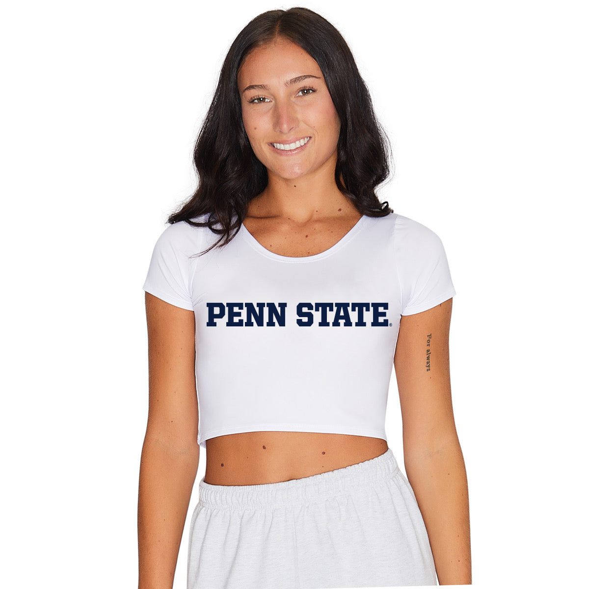 Penn State White Babydoll Tee
