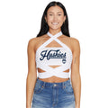 UConn White Multi Way Bandeau Top