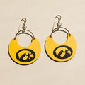 Yellow University of Iowa Hawkeye Ninas