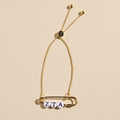 Zeta Tau Alpha Sorority Safety Pin Bracelet - Officially Licensed