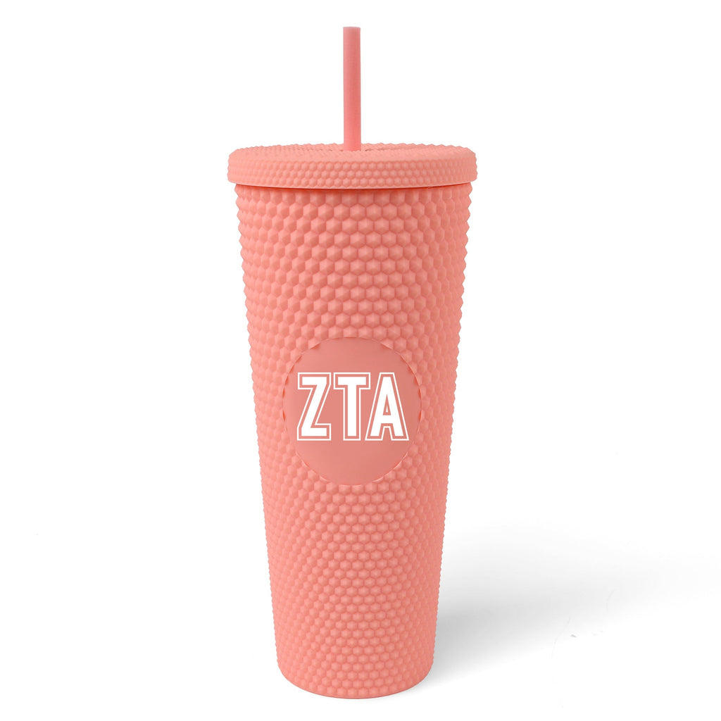 Zeta Tau Alpha Studded Tumbler