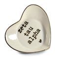 Zeta Tau Alpha Ceramic Ring Dish